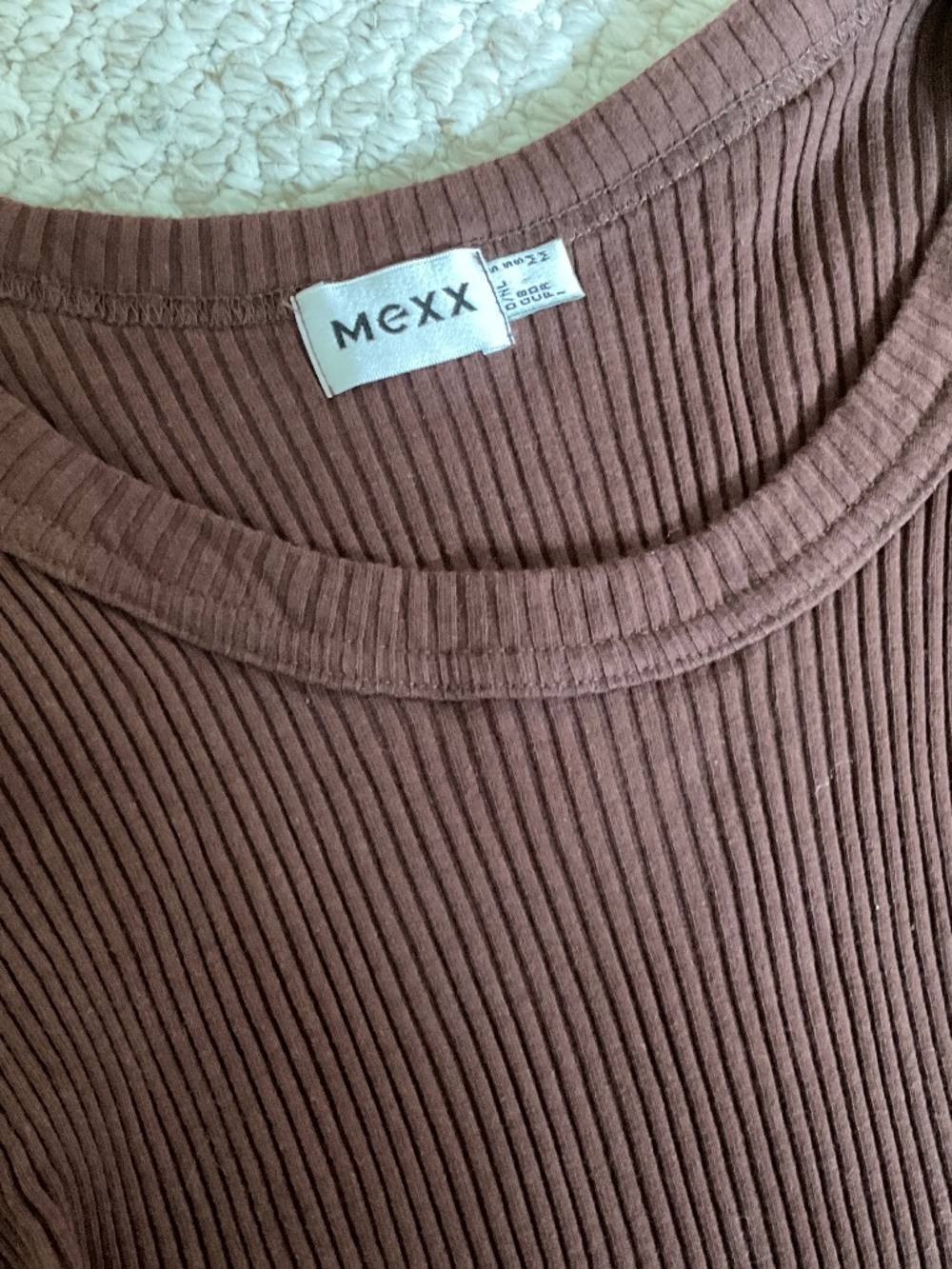 MEXX long sleeve ribbed shirt